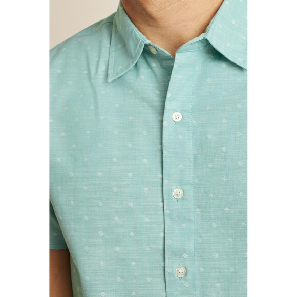 Bonobos Riviera Short Sleeve Men's Shirt Button-Up Standard Fit Short S 282863 - Picture 5 of 5